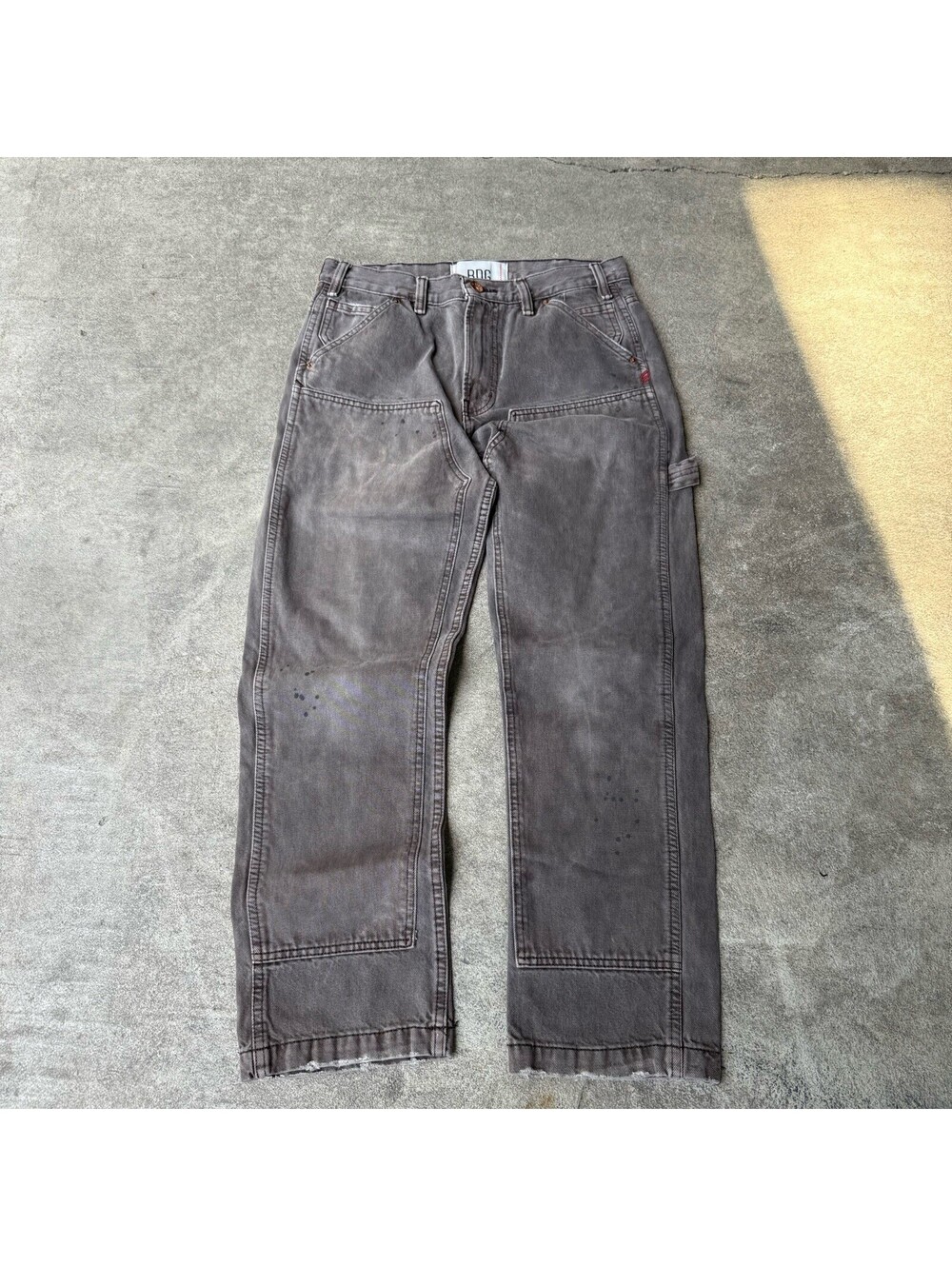 BDG Brown Double KneeJeans Womens Sz 29 High Rise Y2K Skater Sreetwear